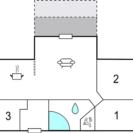펜션 3 Bedroom Gorgeous In Sydals *
